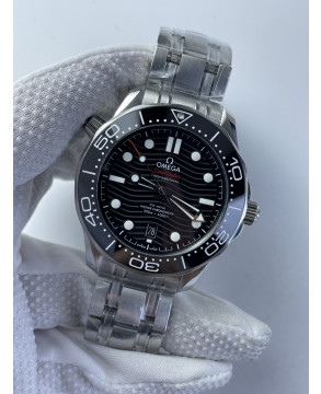 (준비완료/특급배송)NO.2254/VS공장 오메가 씨마스터 다이버 300 스틸 블랙다이얼