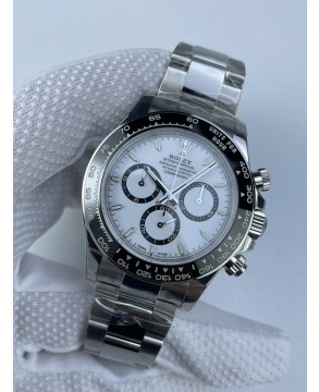 (준비완료/특급배송)NO.2872/VS공장 Daytona 126500 VSF 11 Best Edition 904L Steel White Dial on SS Braclet DD4801