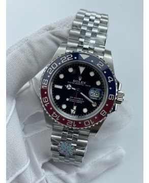 (준비완료/특급배송)NO.3458/롤렉스 펩시 지엠티마스터2 126710BLRO QP공장