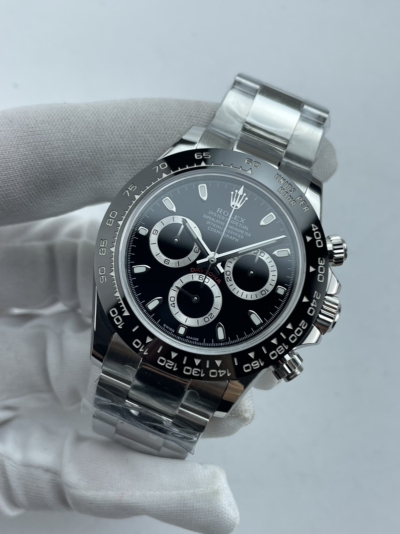 (준비완료/특급배송)NO.3692/초특급 갓성비 데이토나 스틸 세라믹베젤 블랙